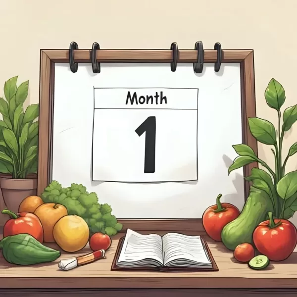 1 month intensive nutrition sessions